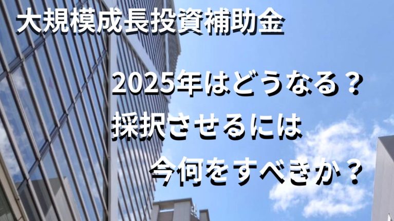 大規模成長投資補助金