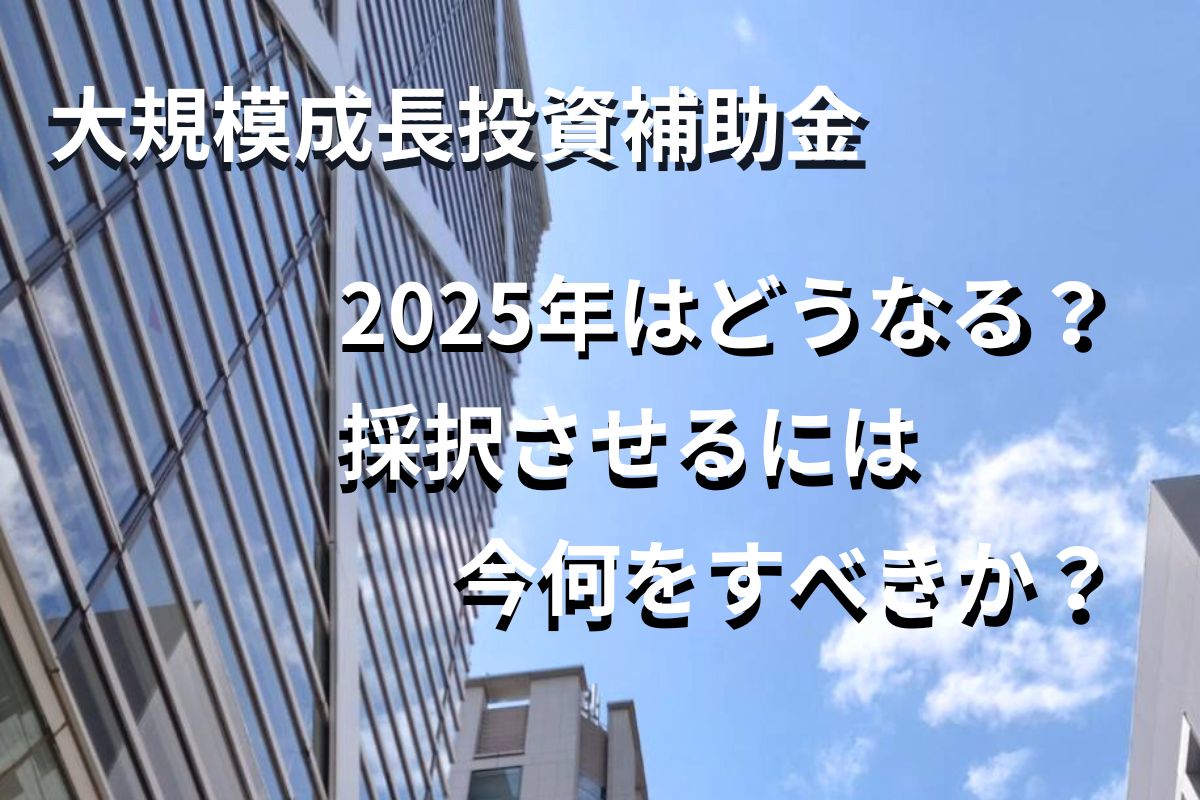 大規模成長投資補助金